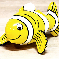 Modelo de Pez Inflable Gigante, Pez Payaso Inflable para Temática Marina, Personaje de Dibujos Animados Nemo Inflable para Decoración y Publicidad