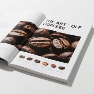Cheap Wholesale Custom Coloring Decorative Cooking Book Covers Magazine Hardcover Coffee Table Recipe Cook Book Printing Service - Product Image 1
