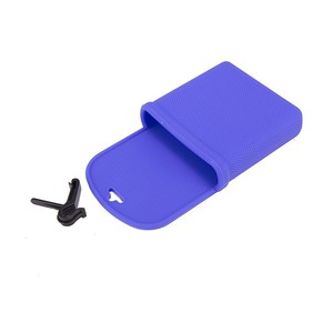 Bolsa de almacenamiento de silicona para coche Yikailing, organizador de ventilación de aire de un solo compartimento de 7 pulgadas para teléfono y artículos diversos - Product Image 5