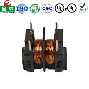 चिपसेन u9.8 श्रृंखला फेराइट कोर उच्च आवृत्ति सामान्य मोड 85-265vAC अनुकूलित पावर 1khz-500 खज छेद pcb माउंट-40 - Product Image 2