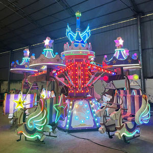 Paseos populares baratos Swan <span class=keywords><strong>Padel</strong></span> Rides Juegos para niños Paseos en sillas voladoras familiares - Product Image 3