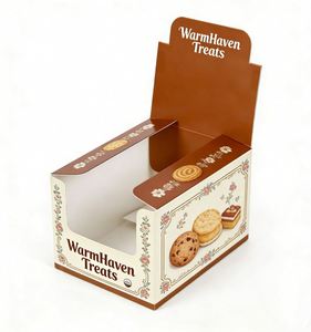 Custom Printed Recyclable Counter Perfume Candy Chocolate <b>Bar</b> <b>Shelf</b> Ready Packaging Display Boxes Cardboard Insert Matt - Product Image 5