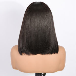 Pelucas Bob de Cabello Sintético Resistente al Calor, Fibra Futura, Ondulado, Sin Llama, Peluca Sintética con Frente de Encaje HD sin Pegamento para Mujer - Product Image 2