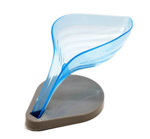 Jabonera de plástico con forma de hoja para jabón en barra, con drenaje tipo cascada y función de ahorro de jabón, a bajo precio - Product Image 2