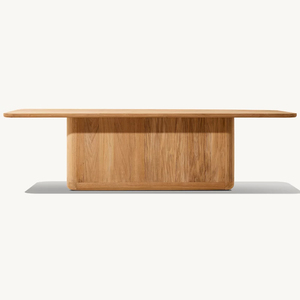 Modern <strong>Rattan</strong> Woven Outdoor <strong>Table</strong> and Chair <strong>Garden</strong> Furniture Waterproof All-weather Courtyard Resort Teak Outdoor Dining Set - Product Image 5