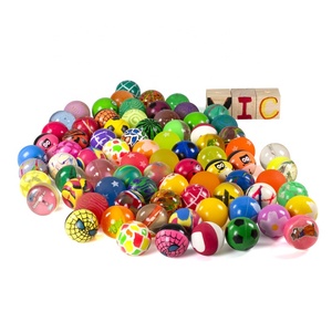 Juguetes Deportivos para Niños con Diseño Visual Atractivo, Pelotas de Goma Transparentes con Impresión, Sólidas y Rebotantes, 35 mm, 50 Unidades/Lata/Bote, Regalo - Product Image 1