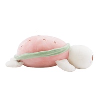 Idées de nouveaux produits personnalisés OEM d'usine 2021, jouet en peluche tortue de bonne qualité et pas cher