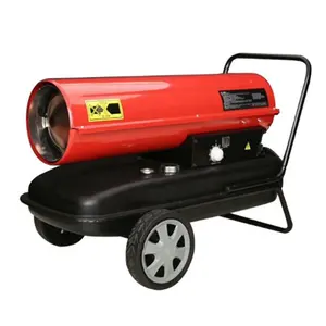 Ventilador aquecedor a diesel para criação de aves, equipamento de aquecimento a óleo e combustível de alta potência, 50KW, venda imperdível