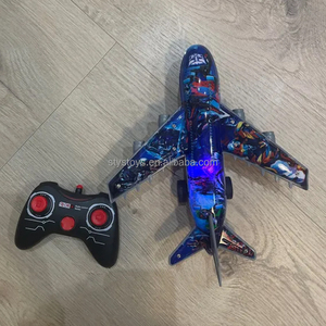 Escala 1:16 RC aviones Robot Graffiti 2,4G Control remoto <span class=keywords><strong>de</strong></span> cuatro vías <span class=keywords><strong>avión</strong></span> <span class=keywords><strong>de</strong></span> <span class=keywords><strong>pasajeros</strong></span> Incluye control remoto <span class=keywords><strong>de</strong></span> bocina - Product Image 3