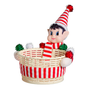 Cesta de Dulces Navideños al por Mayor, Caja de Regalo para el Hogar, Uso Diario, Almacenamiento para Niños - Product Image 1