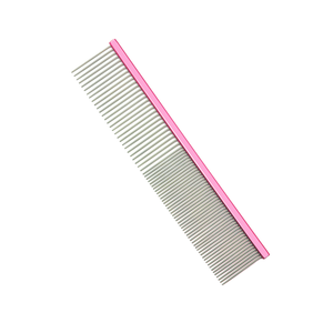 Cepillo de Aseo Profesional OEM para Mascotas, de Acero Inoxidable, Ligero, con Púas Largas, para Pelo de Gato, con Logotipo Personalizado, Venta Caliente - Product Image 2