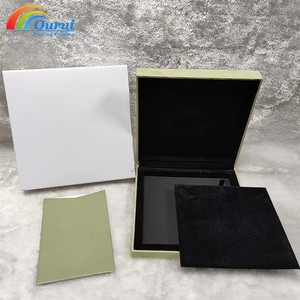 Classic Brand BIG <b>Set</b> <b>Square</b> Leather Protective Jewelry Box Stylish Storage for Bracelets Rings Necklaces Outside Gift Giving - Product Image 4