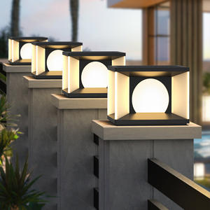 Lampe de jardin solaire LED pour extérieur, étanche, lampe de sol pour villa, cour et terrasse, lampe de jardin en rotin - Product Image 3