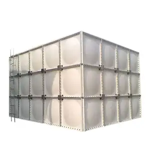 Rectangular FRP GRP Fiber Glass Water Tank Malaysia Philippines India Agriculture Water Storage Tank