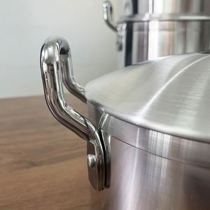 Wholesale Aluminum Cookware <b>Set</b> of 7 Piece Casserole Pots Thicken Aluminum Dia Cast Cookware - Product Image 3
