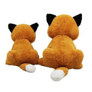 Jouet en peluche de loup assis de haute qualité personnalisé de 11 pouces basé en usine - Product Image 6
