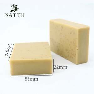 Jabón <span class=keywords><strong>Artesanal</strong></span> de Hierbas, Proceso en Frío a Baja Temperatura, Jabón Facial Blanqueador de <span class=keywords><strong>Avena</strong></span> y Arroz con Aceites Esenciales - Product Image 5