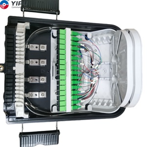 YIPU-cajas de distribución de fibra óptica Ftth, caja de distribución Nap, color negro, buena calidad, fábrica - Product Image 6