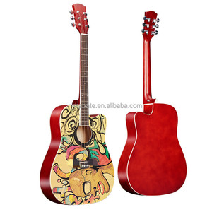<span class=keywords><strong>Guitare</strong></span> électro-acoustique Kabat Top Seller 41 pouces avec peinture - Product Image 1