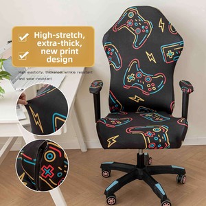 Housses <span class=keywords><strong>de</strong></span> <span class=keywords><strong>chaise</strong></span> <span class=keywords><strong>de</strong></span> jeu en velours imprimées sur mesure en gros, housses <span class=keywords><strong>de</strong></span> <span class=keywords><strong>chaise</strong></span> <span class=keywords><strong>de</strong></span> bureau, housses <span class=keywords><strong>de</strong></span> <span class=keywords><strong>chaise</strong></span> extensibles anti-poussière pour la compétition - Product Image 2