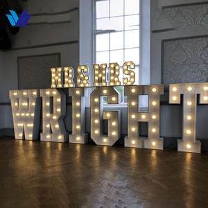 Letras Luminosas LED HONGSEN con la Palabra LOVE, Bombillas Grandes con Números para Decoración de Bodas, Interior/Exterior, para Centros Comerciales y Parques - Product Image 3