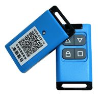 Télécommande universelle de clonage, fonction de copie, émetteur RF 433 MHz, duplicateur de clonage automatique pour porte de garage, télécommandes de voiture