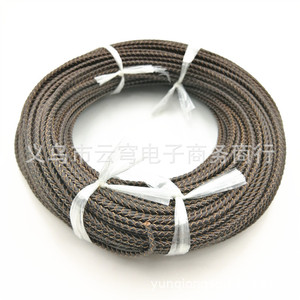 Cordon en cuir véritable rouge, cordon rond en macramé pour sacs, diamètre 2 mm, origine Yiwu - Product Image 2