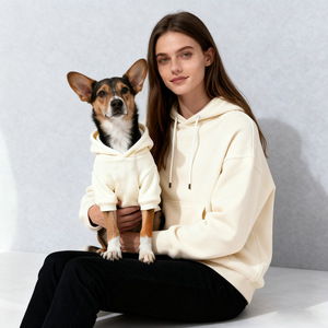 Wholesale Custom Logo Pet <strong>Hoodies</strong> <strong>for</strong> Dogs <strong>Cats</strong> Luxury Black White Cute Design Polyester Winter Autumn Sportswear - Product Image 2