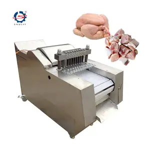 Machine automatique de découpe de poulet cuber de viande/découpeuse de cube de viande congelée