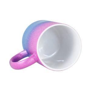 Taza de Café de Cerámica Creativa con Degradado Sublimado, 11 oz, Regalo Empresarial - Product Image 4