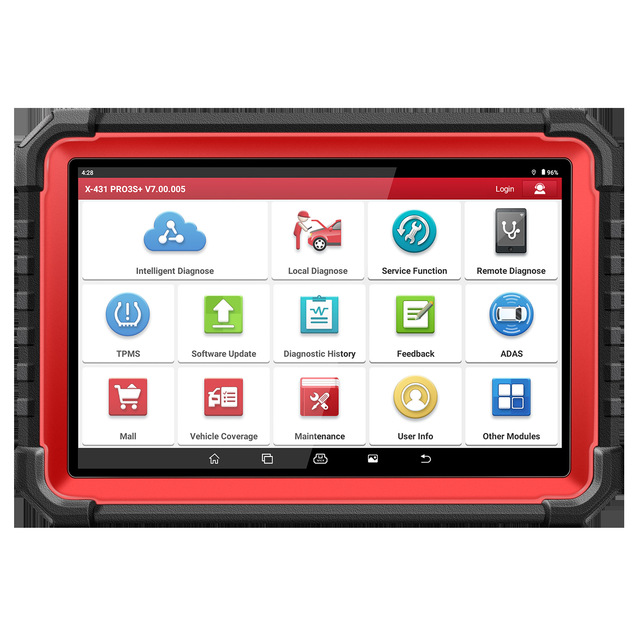 Launch X431 PRO3S+  V7.0  With a Large and clear Display Easy to Use Provides Accurate and Reliable Results Diagnostic Scanner
