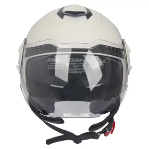 ECE Certification Moto Open Face Motorcycle Helmet 3/4 Half Helmet