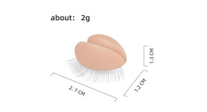 Tête <span class=keywords><strong>de</strong></span> mannequin pour cils, en silicone, amovible, pour <span class=keywords><strong>la</strong></span> pratique des <span class=keywords><strong>yeux</strong></span>/paupières, pour débutants, modèle d'outil en boîte pour <span class=keywords><strong>la</strong></span> formation aux extensions <span class=keywords><strong>de</strong></span> cils - Product Image 5