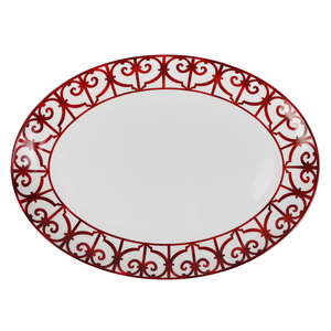 Đồ sắt mô hình xương Trung Quốc thiết lập trong màu đỏ/xanh/đen/xanh với Đỏ sạc tấm, màu đỏ và trắng cốc, Đỏ ăn tối tấm, màu đỏ Mug - Product Image 6