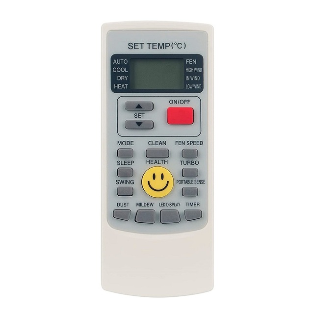 YKR-H/009E AC Remote Control Replacement Compatible with AUX air Conditioner Remote YKR-H/001E YKR-H/002E YKR-H/208E