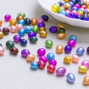 <span class=keywords><strong>Perlas</strong></span> Naturales de Agua Dulce <span class=keywords><strong>en</strong></span> Forma de Arroz de 6mm-8mm, Multicolores, Sin Agujero, a Granel, para Fabricación de Joyería y Collares, Venta Caliente de Muses Jewels - Product Image 1
