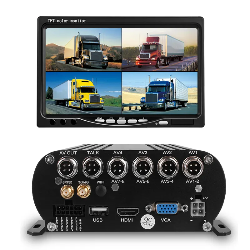 V-joelbaer — enregistreur vidéo en réseau, 4 canaux, 1080P HDD, DVR, Bus et camion, avec GPS, 4G, Streaming en direct, marque originale