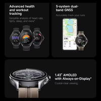 Versión Global para Xiaomi Watch 2 Pro 2GB 32GB Pantalla AMOLED de 1.43" Snapdragon W5+ Gen 1 Carga Magnética 150+ Modos Deportivos