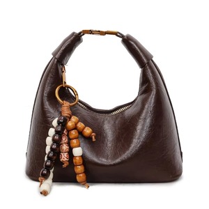 Nouveau sac rétro en PU souple pour femme, sac à main de luxe de qualité supérieure, sacs quotidiens pour femmes, sac fourre-tout d'extérieur en cuir pour femme - Product Image 5
