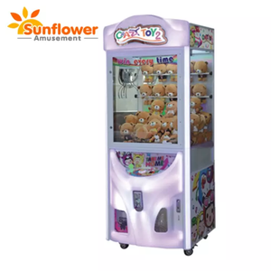Crazy Toy 2 Bill Acceptor Jeux à pièces Claw Camce Machine Machines de jeux d'arcade Crazy Toy 2 Claw Machine - Product Image 2