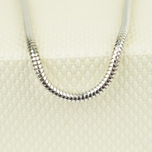 <span class=keywords><strong>925</strong></span> Sterling Silver 2 millimetri 3 millimetri Hollow Rotonda Della Catena Del Serpente Dei Monili - Product Image 3