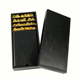 Tour à dés pliable en cuir PU 2-en-1 avec plateau de jeu et boîte à dés pour DND, idéal pour les magasins de jeux, les commandes en gros et la personnalisation de logo acceptée - Product Image 6