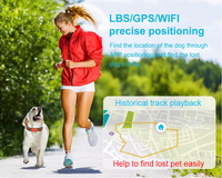 Traceur GPS GSM LBS AGPS 4G multi-mode G51 pour chiens et chats, étanche IP67, suivi en temps réel via application, batterie longue durée 750 mAh