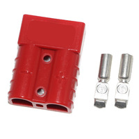 Conector de Batería de Desconexión Rápida 50A 120A 175A 350A 600V de Alta Corriente, Enchufe Rojo y Gris