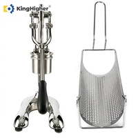 Machine manuelle commerciale pour frites longues, presse manuelle 30 cm, extrudeuse de pâte à frites super longues, frites japonaises