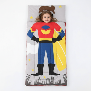 Superhero Kids <strong>Sleeping</strong> <strong>Bag</strong> Soft Warm Toddler <strong>Sleeping</strong> <strong>Bag</strong> Portable Foldable <strong>Sleeping</strong> <strong>Bag</strong> <strong>for</strong> Indoor Nap &amp; Sleepovers - Product Image 5