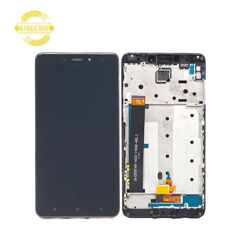 100% NEW Original Wholesale price High Quality New LCD For Xiaomi Redmi Note 4 LCD Display Touch Screen Assembly with frame