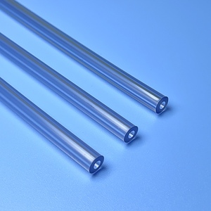 Tuyau médical en PVC, bleu transparent, stérile et non toxique, biocompatible, cathéter d'infusion, tuyau d'équipement médical. - Product Image 2