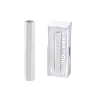 Lampe portable en plastique pour nail art, alimentée par piles, spéciale pour le séchage des ongles et l'utilisation en salon - Product Image 1