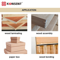 Colle adhésive professionnelle PVA pour la fabrication de meubles, la production de portes en bois, le collage de panneaux et les travaux du bois